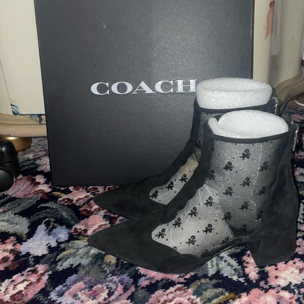 Coach Skyler Booties Size 9.5